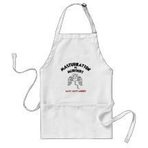 Spermicide! Red Handed! Aprons