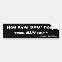SPG BUMPER STICKER
