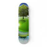 Sphere tree -  ecology concept skate deck