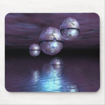 Spheres on Water Mouse Pad