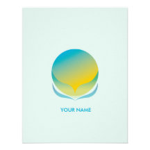 SPHERICAL FLOWER COMPLIMENT CARD SUMMER CUSTOM INVITE