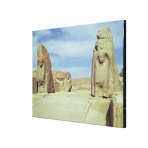 Sphinx gate, 1450-1200 BC Gallery Wrapped Canvas