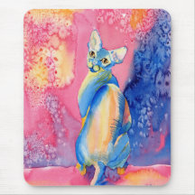 Sphynx Cat #2 Mousepad