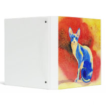 Sphynx Cat Vinyl Binders
