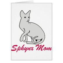 Sphynx Mom Cards