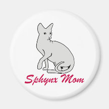 Sphynx Mom Magnet