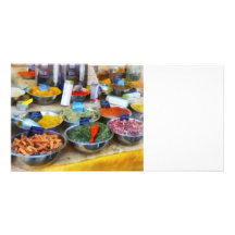Spice Stand Custom Photo Card