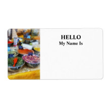 Spice Stand Custom Shipping Labels