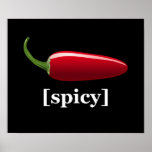 Spicy Chili Pepper $18.95 Art Poster
