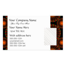 Spicy Coronas Business Card Template