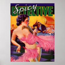 Spicy Detective Print