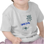 spider blue - baby Tee