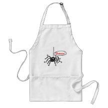 Spider Booooo Aprons