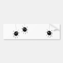 Spider Bumper Sticker