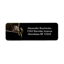 Spider Escape / Arachnophobia Return Address Labels