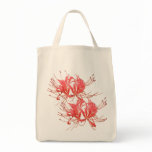 Spider Lily Shopper Canvas Bag