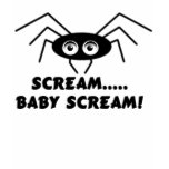 Spider - Scream BABY Scream! t-shirts