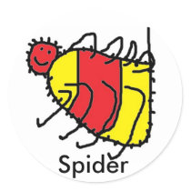Spider stickers