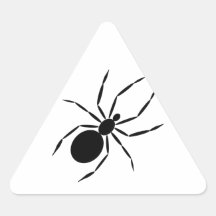 Spider Triangle Stickers