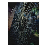 Spider web personalized invitation