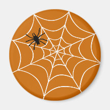 Spider Web Refrigerator Magnets
