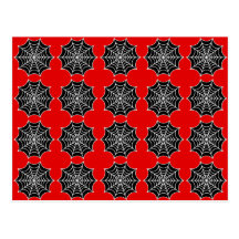 Spider Webs Postcard