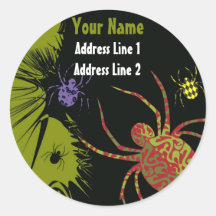 Spiders 'N Patterns Stickers