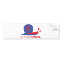 spidersnail icon bumper stickers