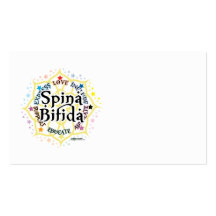 Spina Bifida Lotus Business Card