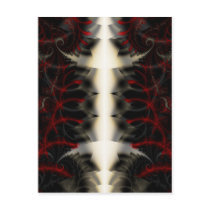 Spinal Paisley Gothic Fractal Signed Mini Print
