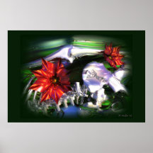 Spine Flowers Print