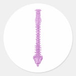 Spine Purple Stickers