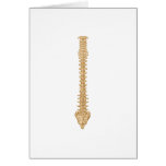 Spine Sepia Greeting Cards