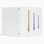 SpineSepia, SpineBlue, SpinePurple Binders