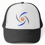 Spinning Planet Baseball Cap Trucker Hat