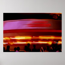 Spinning Spaceship Print
