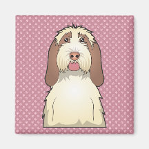 Spinone Italiano Cartoon Refrigerator Magnets