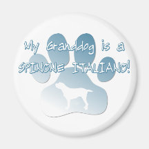 Spinone Italiano Granddog Refrigerator Magnet