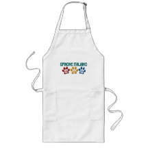 SPINONE ITALIANO Mom Paw Print 1 Aprons
