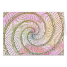 Spiral Beads Card