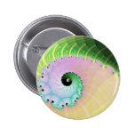 Spiral Curl Pinback Button