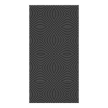 Spiral design in dark grey. photo cards