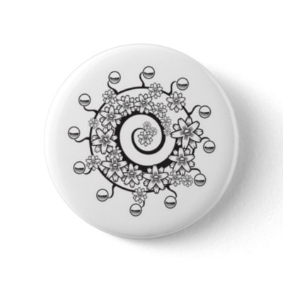 spiral flower tattoo design pins by doonidesigns