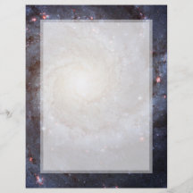 Spiral Galaxy M74 (Hubble) Flyer