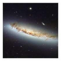 Spiral Galaxy NGC 4402 Photograph