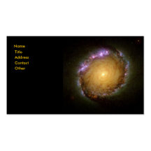 Spiral Galaxy's Living Colour Business Card Templates
