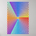 Spiral Multiplication Table - Triangle Print