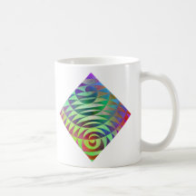 Spiral Pathways Coffee Mugs