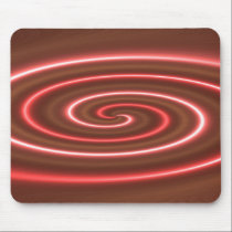 spiral pink matt mousepads