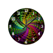 Spirale psychédélique : Horloge murale horloges murales